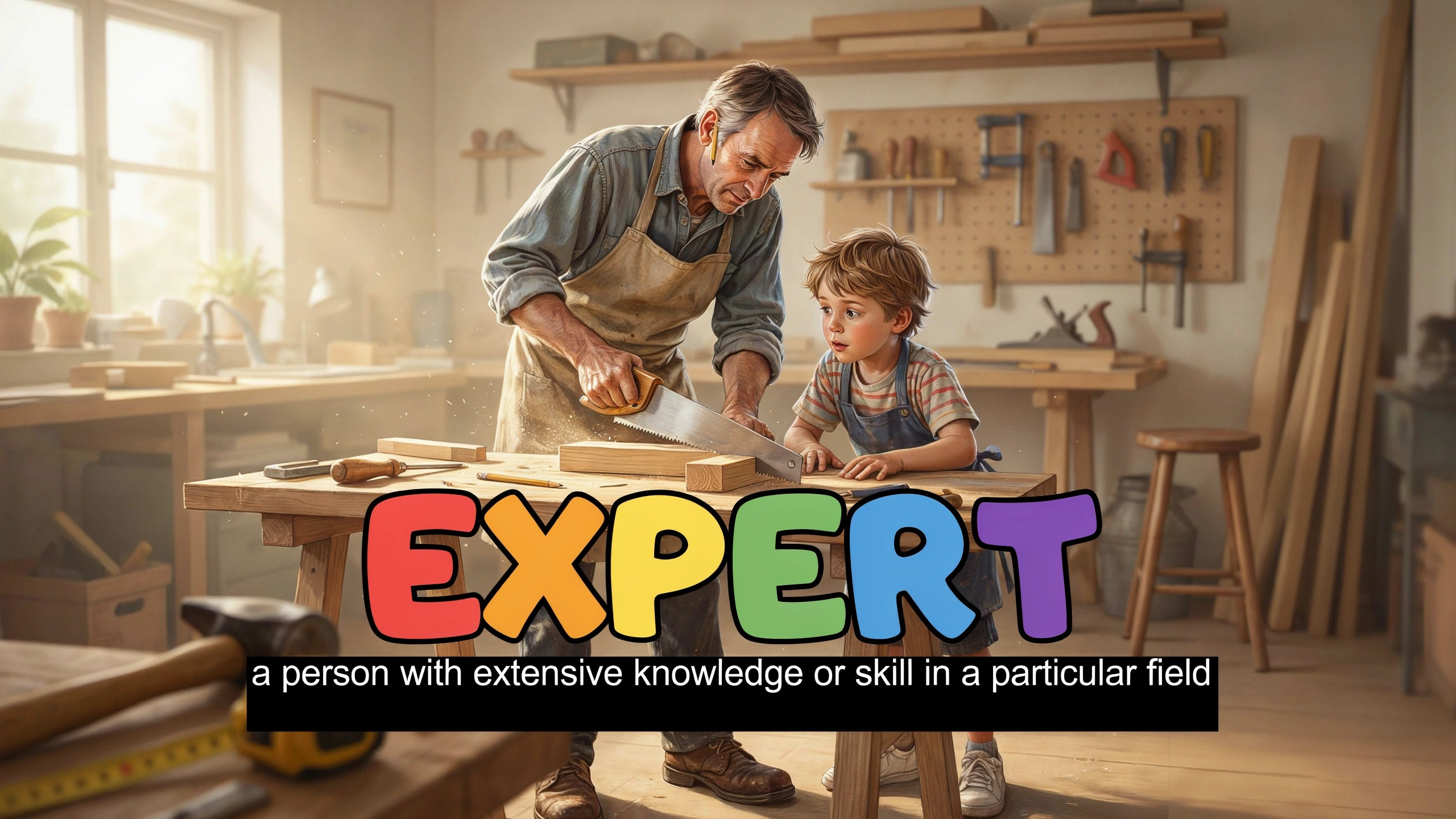 English Illustration for expert